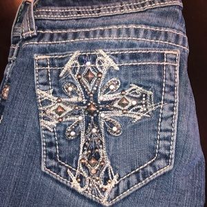 $23 Miss Me Jeans. Size 26